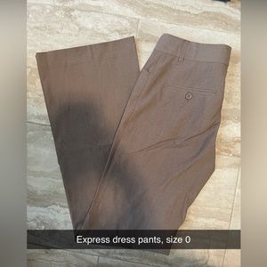 Express brown dress pants. Size 0